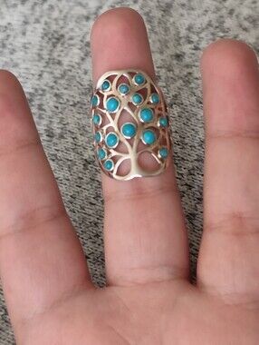 Sterling-Silver 925 Women's Ring - Sz: 7